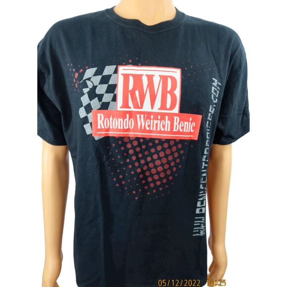 RWB Rotondo Weirich‎ Benic Racing T Shirt Size S USAC Extreme Outlaw Series - Picture 1 of 7